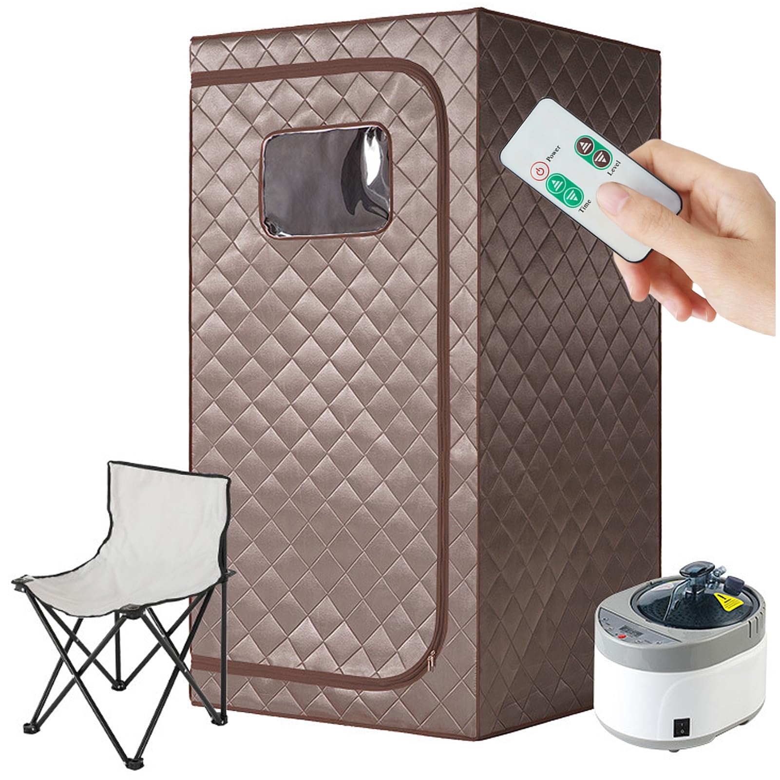 Amazon.co.jp : AVFORA 自宅サウナ、4L ポータブルスチームサウナSPA